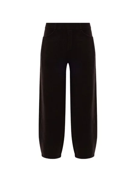 Pantaloni Lisa Yang din cașmir maro