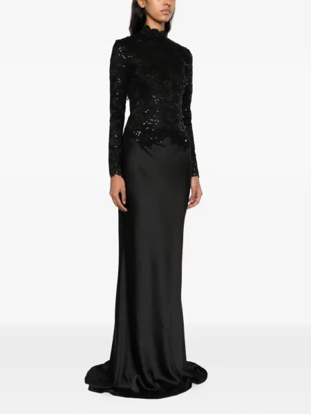 Rochie maxi Nissa negru