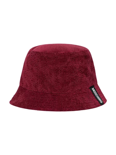 Moschino kapelusz bucket czerwony