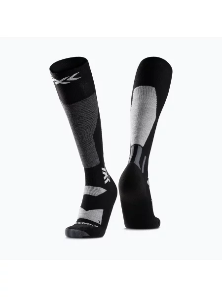 Чорапи за сноуборд X-Socks Snowboard Discover Otc black/dark grey черно