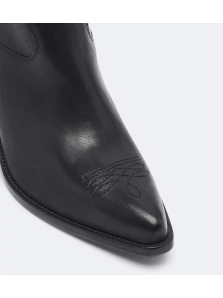 Botine Golden Goose din piele negru