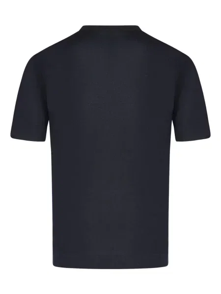 Tricou Franzese Collection tricotate albastru