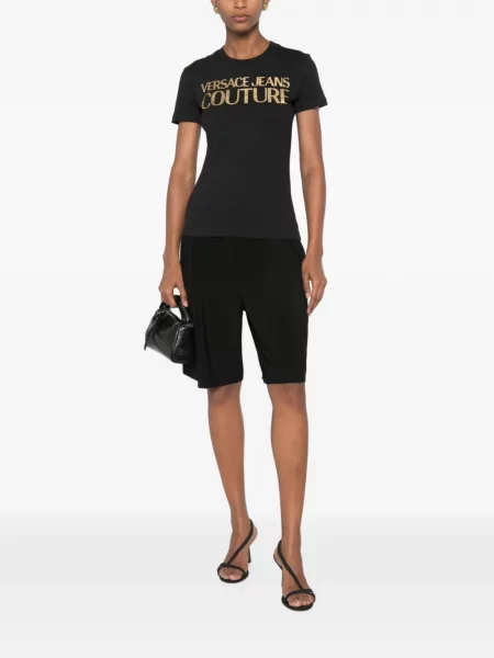 Μπλούζα Versace Jeans Couture με σχέδιο μαύρο
