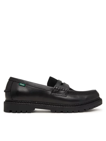 Mokasyny Polo Ralph Lauren czarne