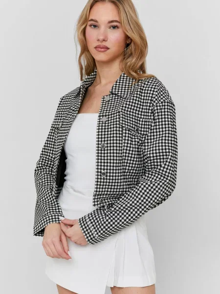 Картата куртка Tally Weijl