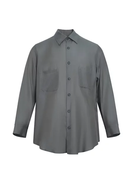 Lung cămașă Yohji Yamamoto gri
