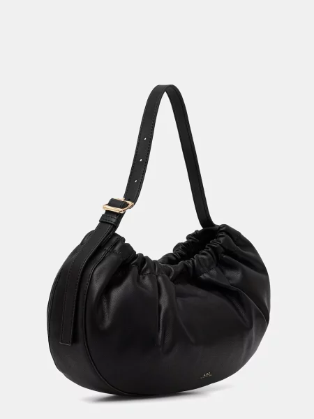 A.P.C. torebka SAC NINON HOOP czarna