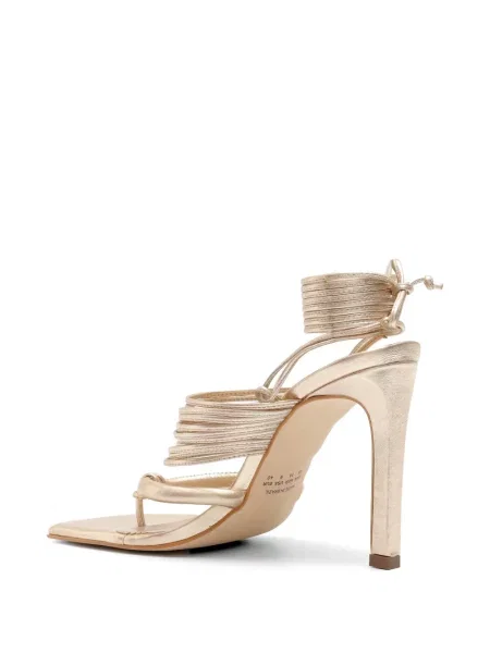 Sandale Amir Slama cu legături auriu