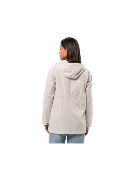 Geacă Jack Wolfskin alb