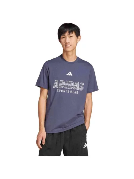 Tričko Adidas modrá