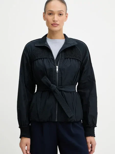 Jakna BOSS mornarsko modra