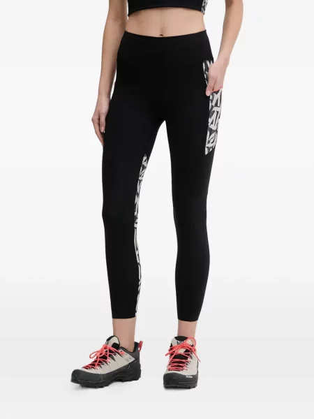 Leggings Dynafit cu imagine negru