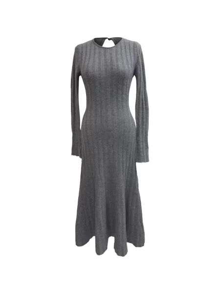 Rochie Reformation tricotate gri
