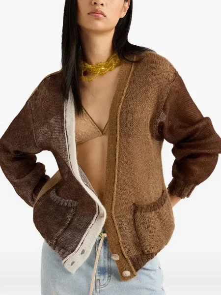 Kardigan Momoni brązowy