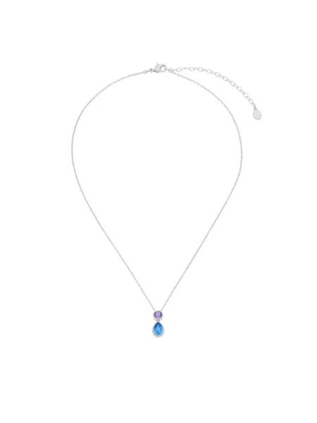 Swarovski colier CHROMA argintiu