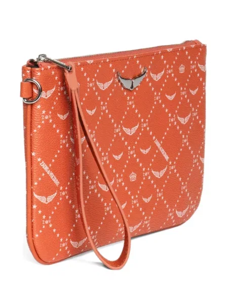 Geantă plic Zadig&voltaire portocaliu