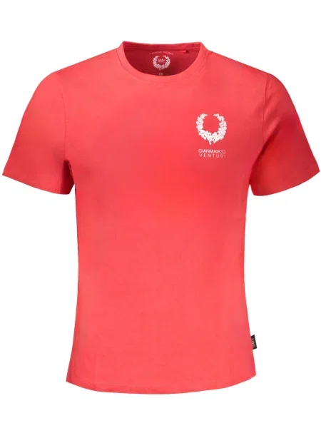 Tricou Gian Marco Venturi scurt roșu