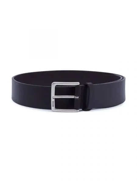 BOSS BLACK De piele Ronnie negru