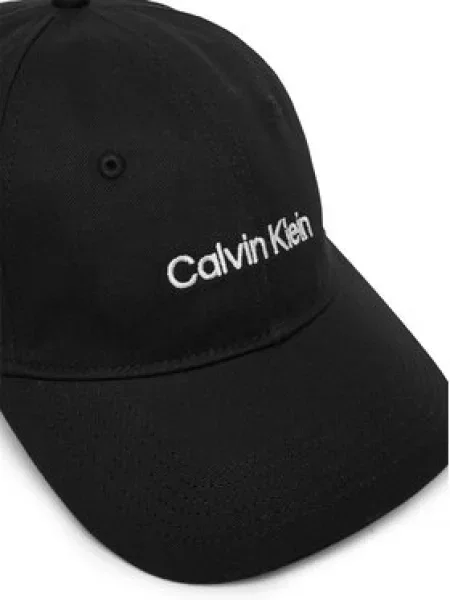 Šiltovka Calvin Klein Logo Embroidery Baseball Cap čierna