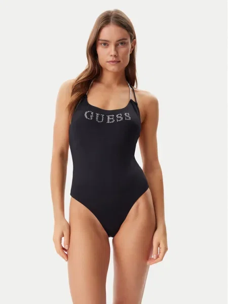 Guess Бански костюм черен