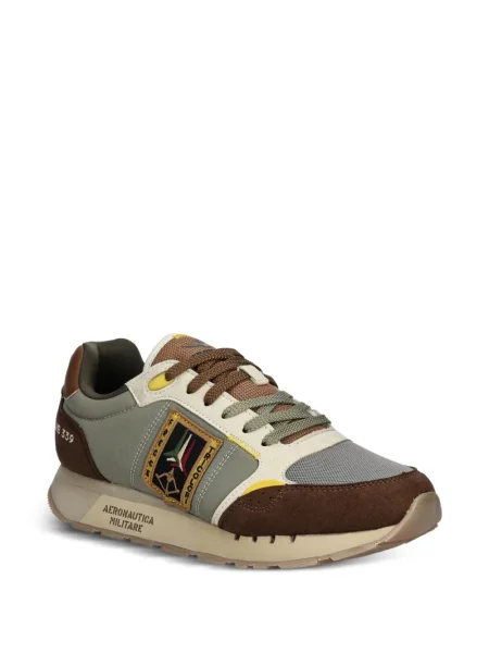 Sneaker Aeronautica Militare autogrammal zöld