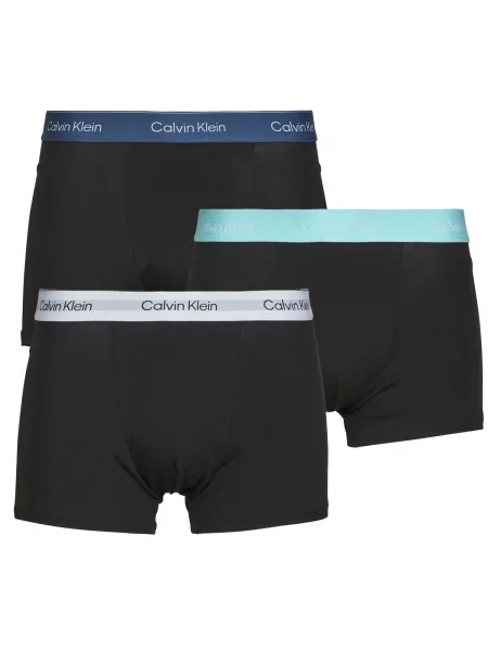 Calvin Klein Underwear Boksarice mornarska / turkizna bela črna