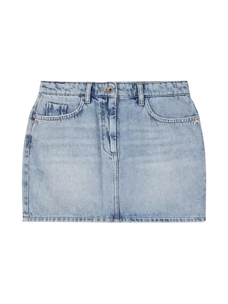 Mała mały spódnica jeansowa Patrizia Pepe niebieska