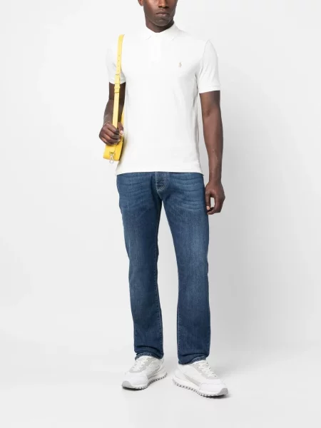 Polo Polo Ralph Lauren με κέντημα λευκό
