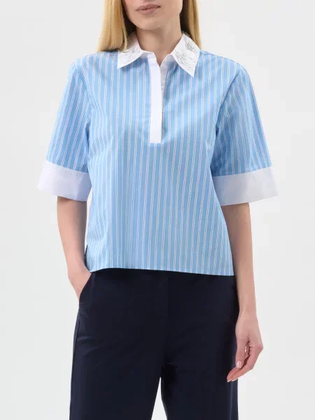 Рубашка Kaos голубая