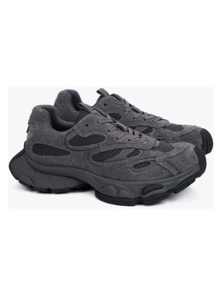 Sneakersy Estro skórzane szare