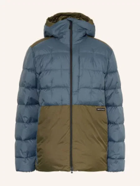 Ortovox Kurtka Puchowa Downwool blau oliwkowa