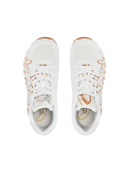 Pantofi Skechers alb
