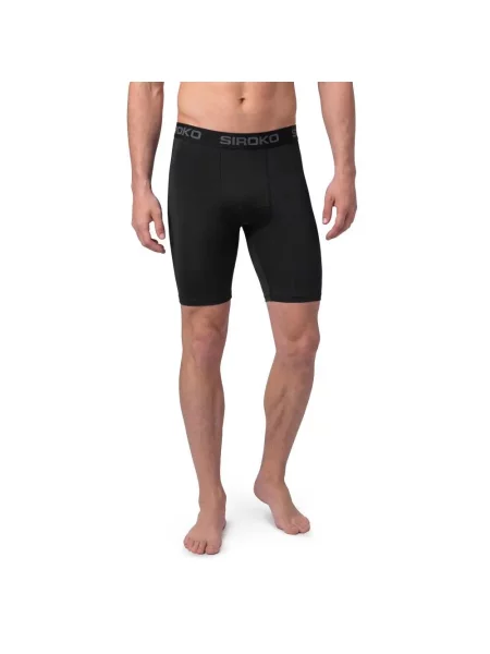 Spodenki sportowe Siroko Bshorts Black M czarne
