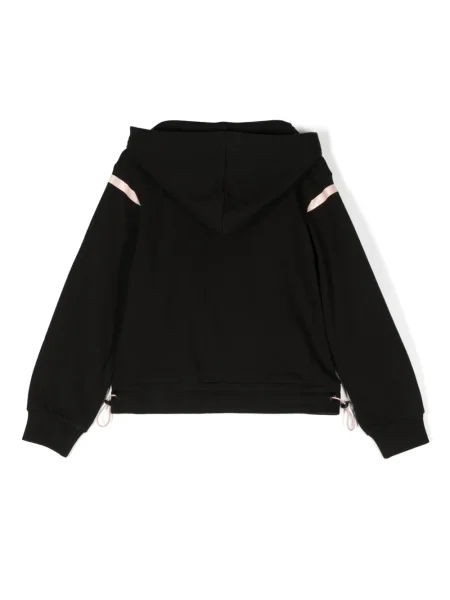 Bluza z kapturem dziecięca Iceberg czarna