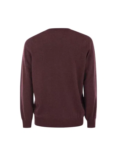 Sweter Brunello Cucinelli czerwony