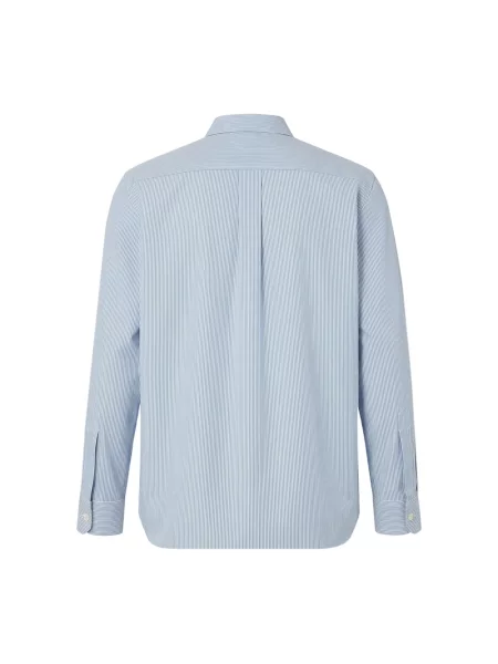 Koszula Burberry casual niebieska