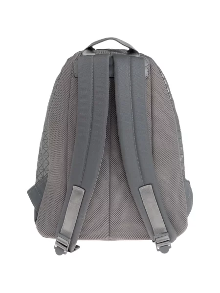 Rucsac Bao Bao Issey Miyake cu imprimeu geometric gri