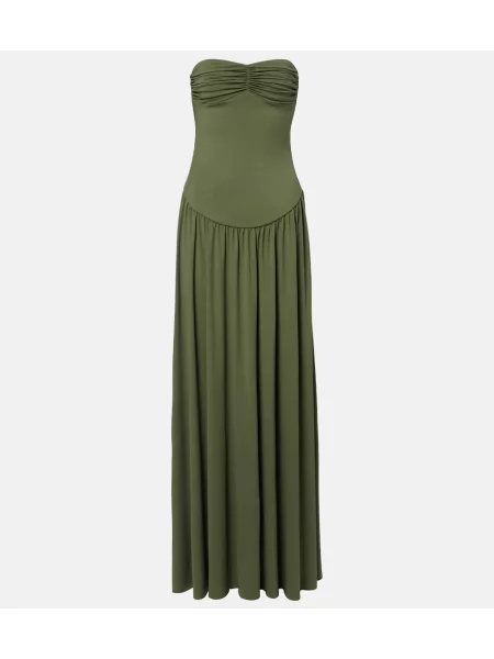 Rochie maxi Bananhot verde