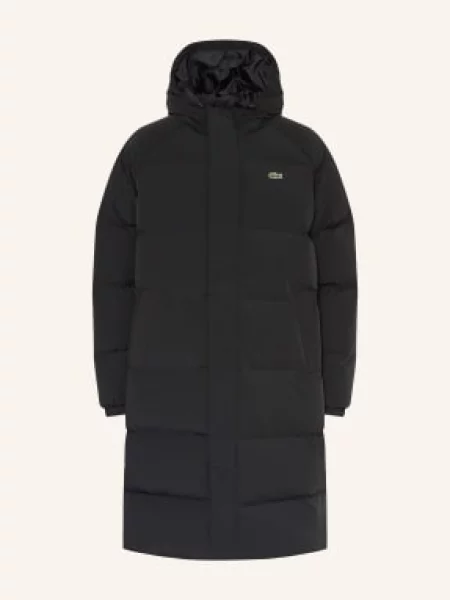 Lacoste kurtka puchowa zimowa czarny