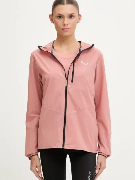 Salewa kurtka trekkingowa PEDROC WIND różowa