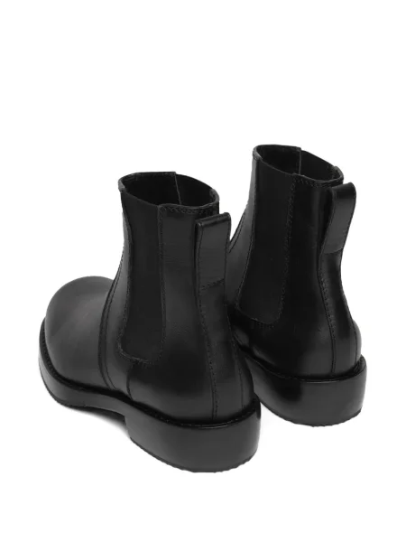 Botine chelsea Dries Van Noten din piele negru