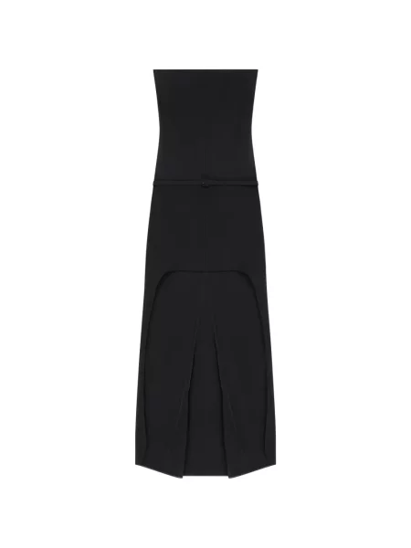 Rochie Courreges asimetrică negru
