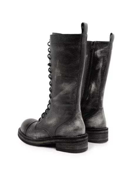 Botine Ann Demeulemeester din piele negru