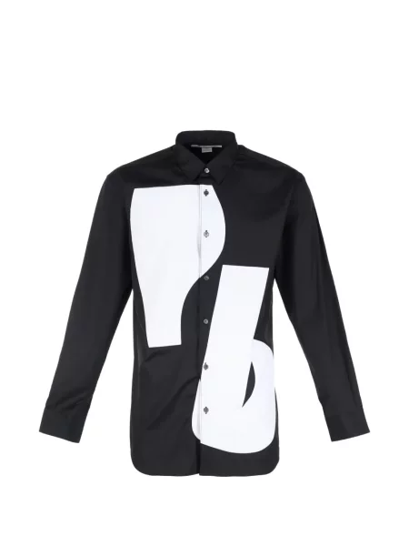 Cămașă Comme Des Garçons Shirt cu imagine cu imprimeu abstract negru