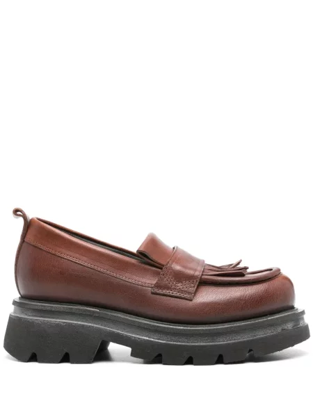 Pantofi loafer Moma maro