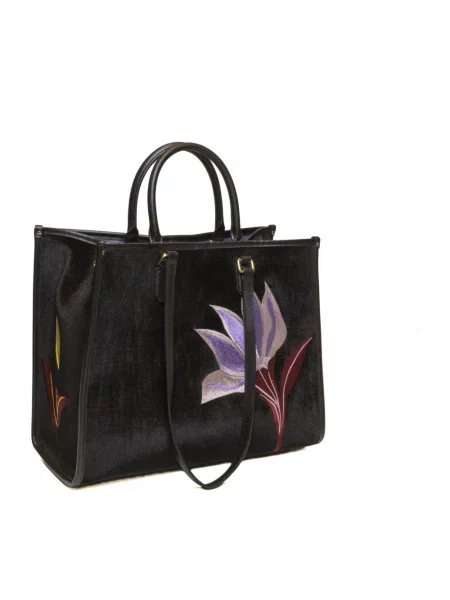 Shopperka My Best Bags skórzana czarna