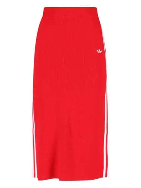 Sutien Adidas cu dungi roșu