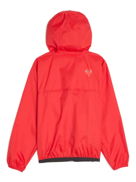 Kurtka dziecięca Comme Des Garcons Play czerwona