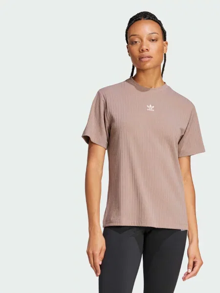 Футболка adidas коричневий