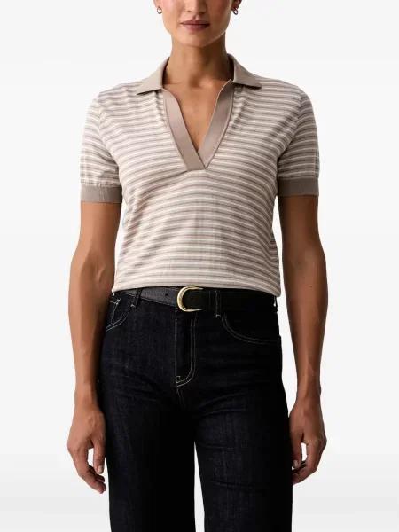 Tricou polo Paul & Shark cu dungi